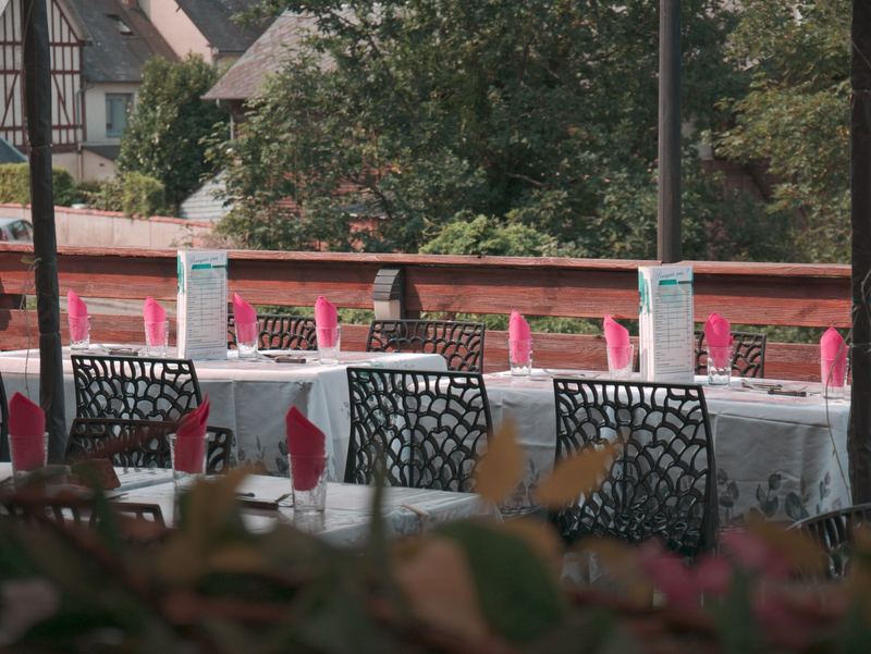 La terrasse au fil de l'eau