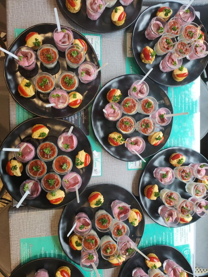 Bols de canapés