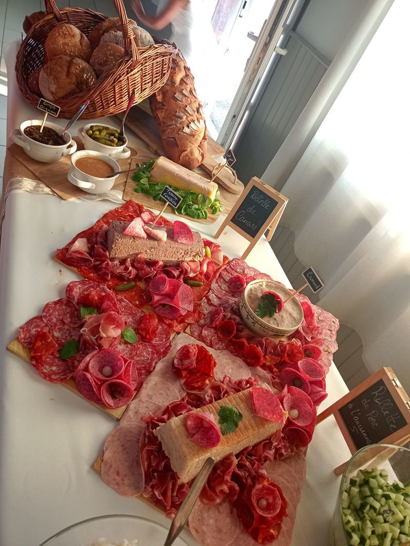 Buffet de charcuterie