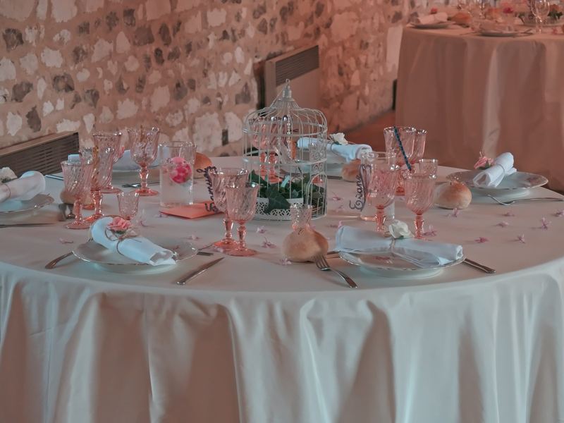 Table de réception